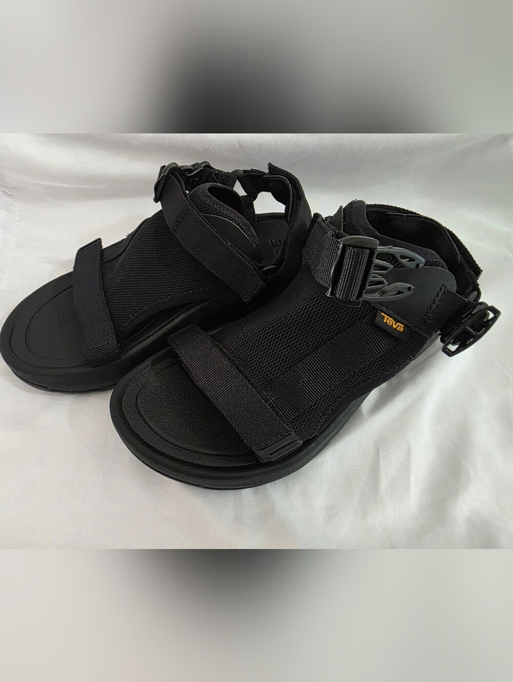 Teva Black Hurricane Ampsole Volt Platform Sport Size 9 - Picture 4 of 6